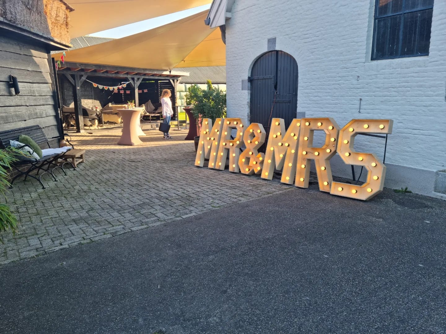 Mr & Mrs Marquee verlichting
